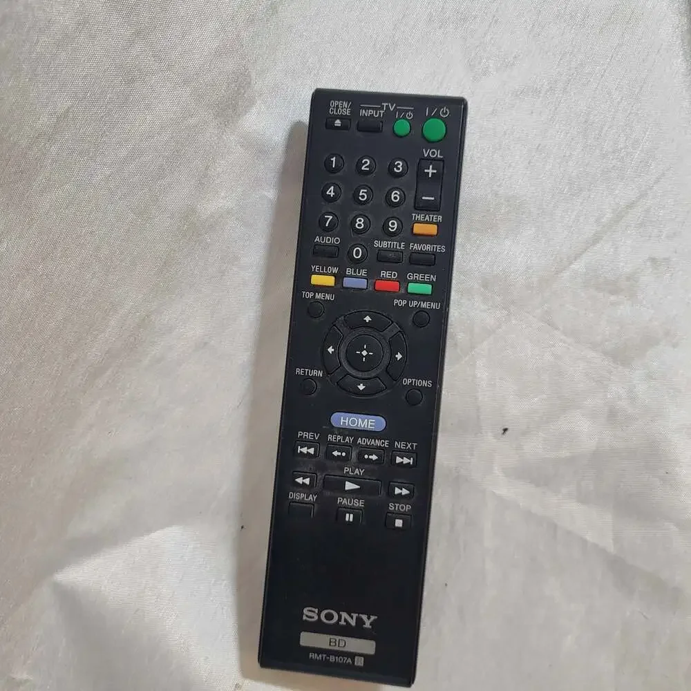 Sony RMT-B107A Blu-Ray Disc Player Remote Control